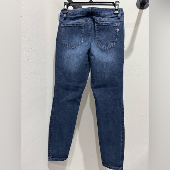 1822 Denim Dark Blue Skinny Jeans - Picture 2 of 4